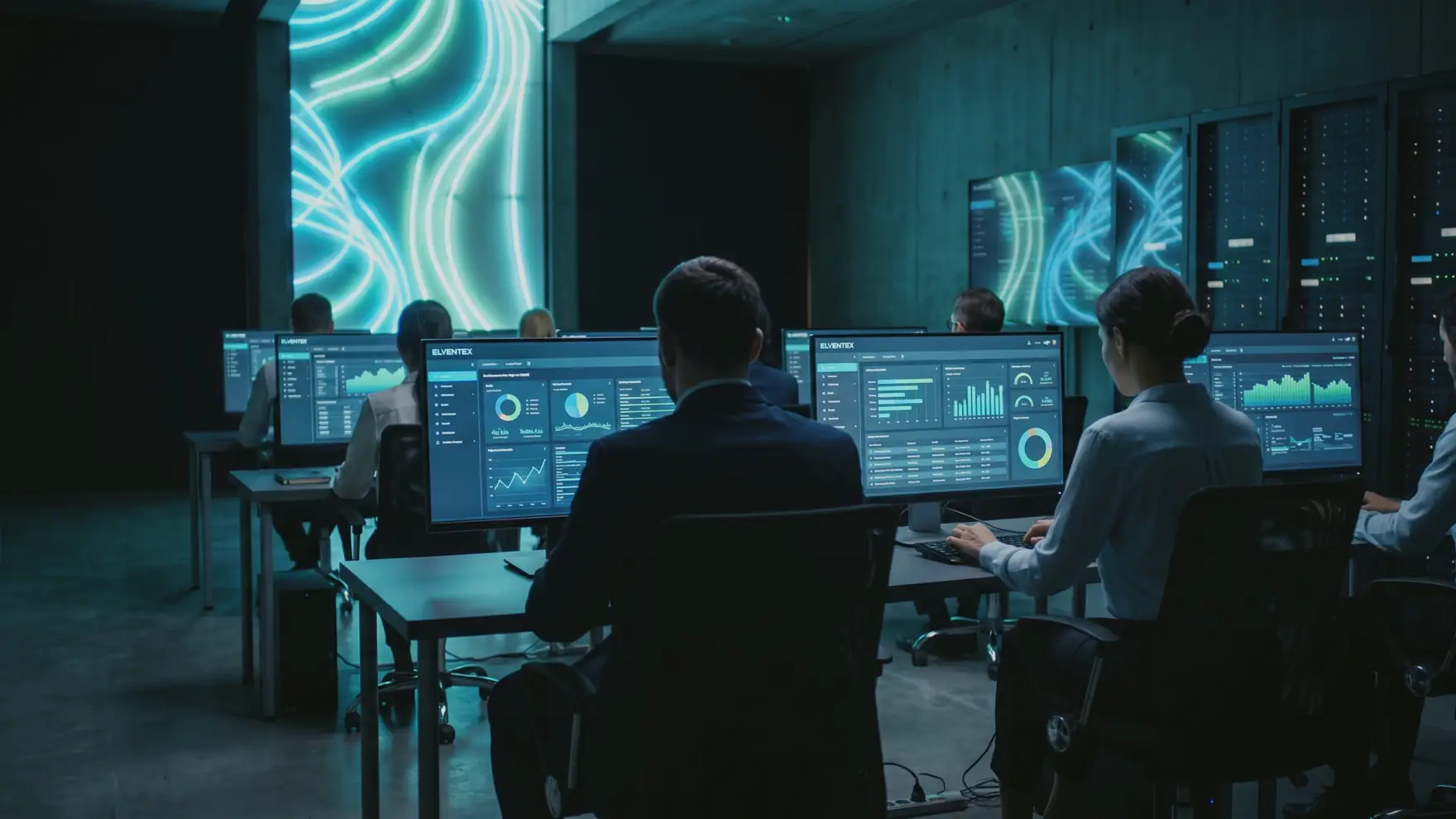 The Elventex operations floor